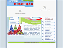 Tablet Screenshot of grupodulcemar.com